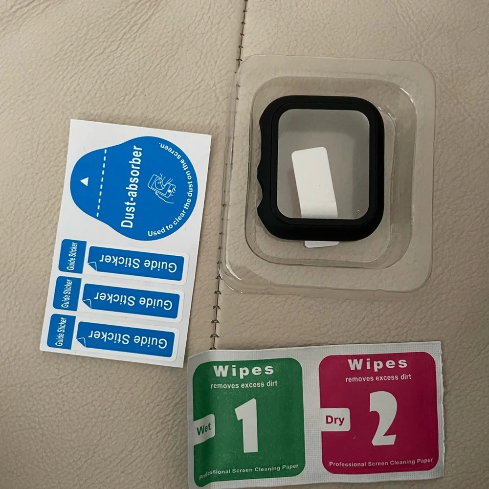 Apple Watch Case 40mm Glass+cover Apple Watch Series 7 6 5 4 3 2 and SE